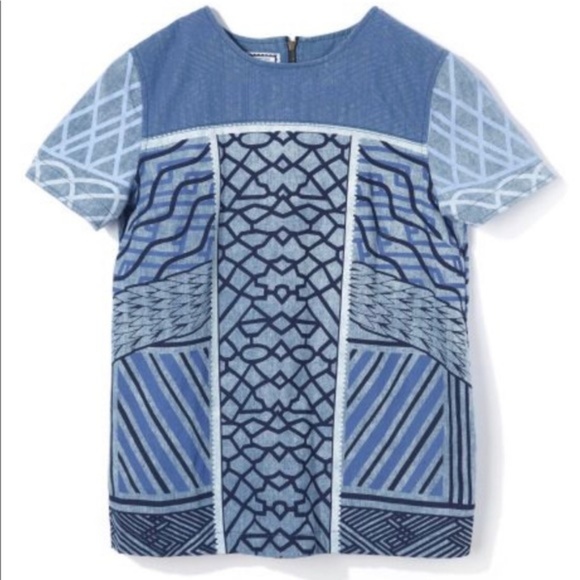 Current/Elliott Tops - Current Elliot X Mary Katrantzou Boarding Tee S